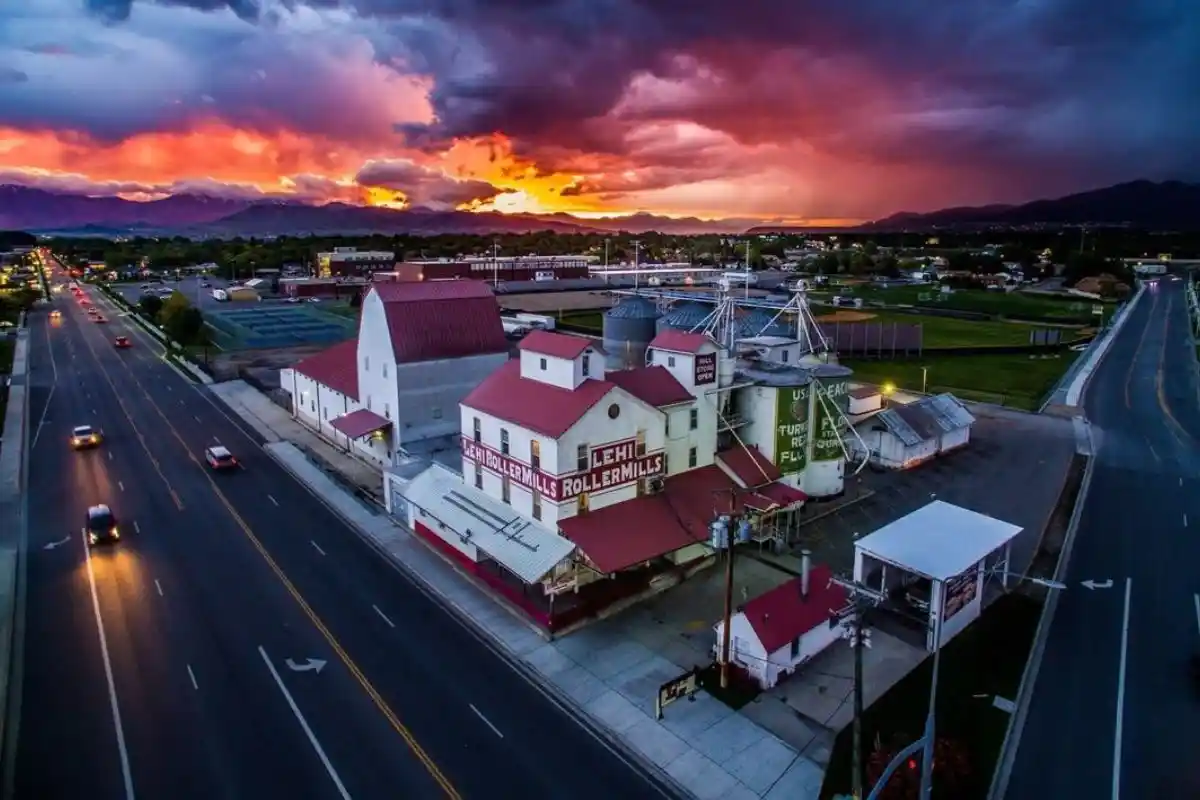 Lehi Roller Mills, a historic landmark in Lehi, UT